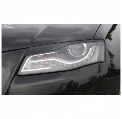 Pestañas Para Faros Audi A4 B8 2008-2012 (Abs)